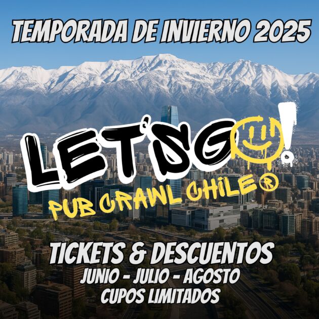 Temporada Invierno - Let's Go Pubcrawl Chile