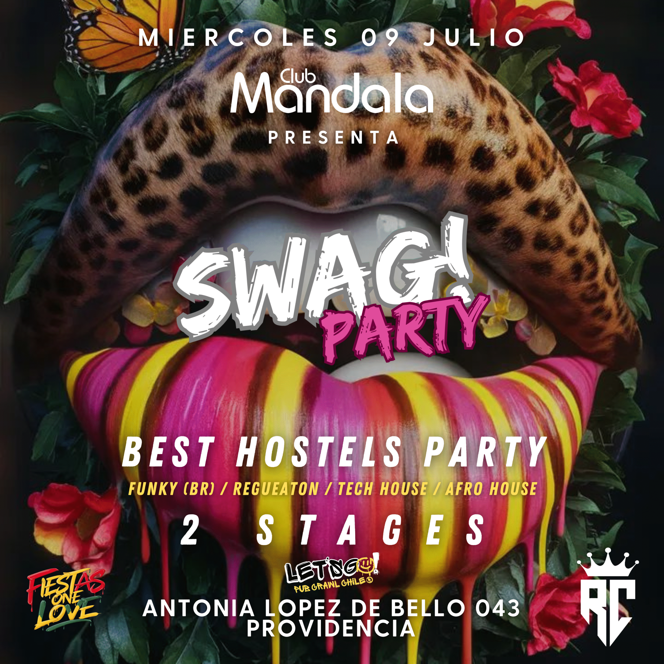 swag party "miércoles 09 julio"