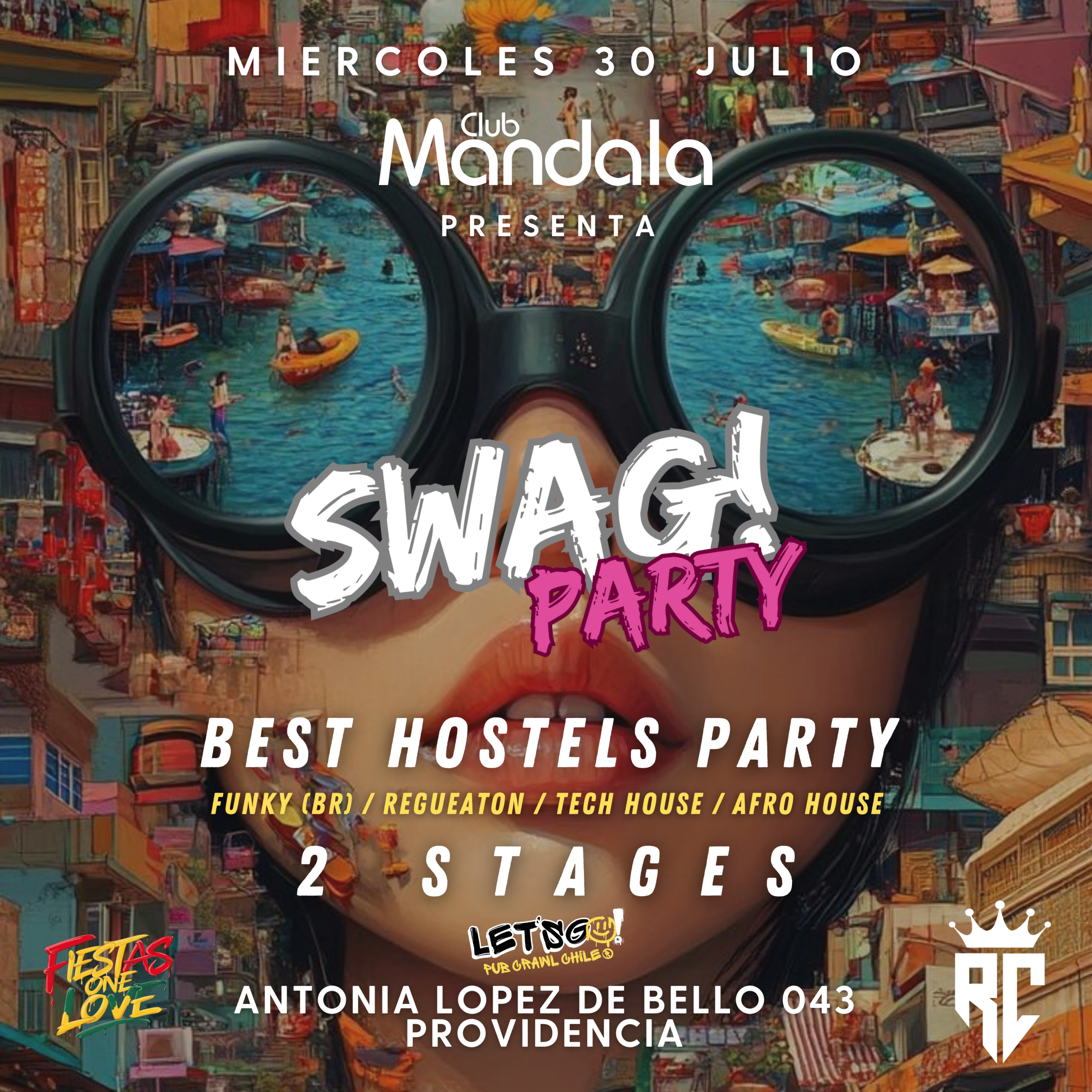 swag party "miércoles 30 de Julio"