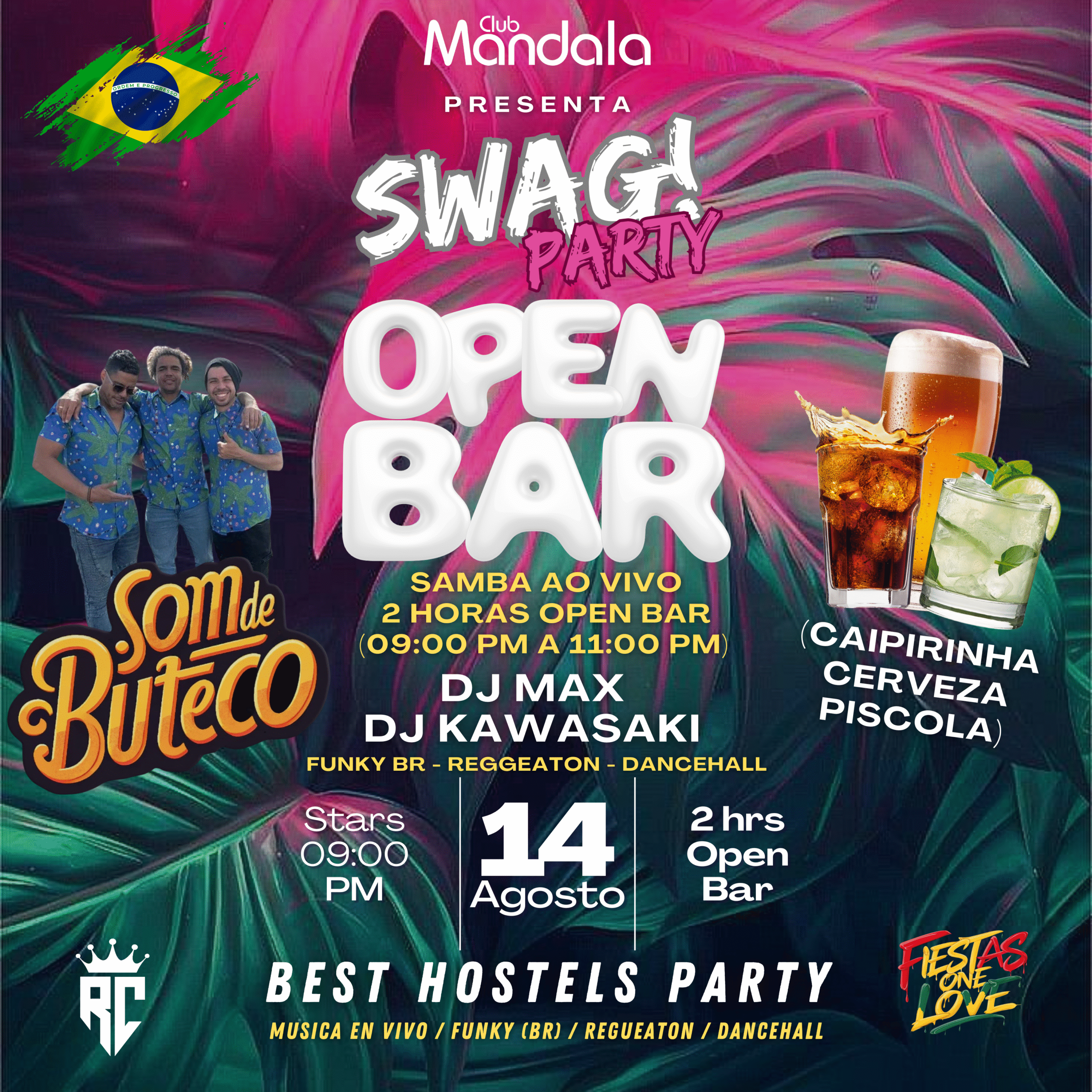 Swag Party! "Miércoles 13 de Agosto"