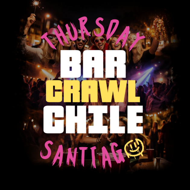 Bar crawl chile "jueves 23 de abril"