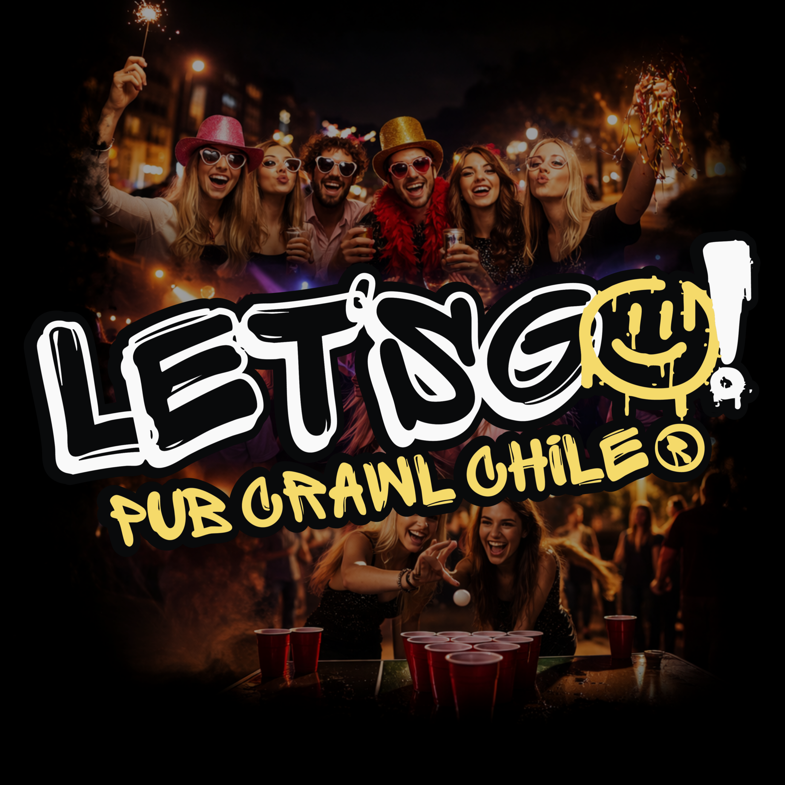 Let's Go! Pub Crawl Chile "SABADO 22 AGOSTO"