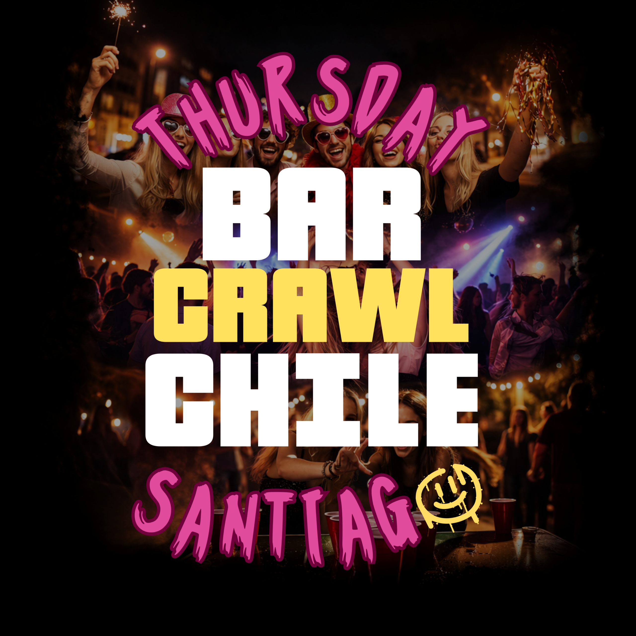 BAR CRAWL CHILE - "jueves 17 septiembre"