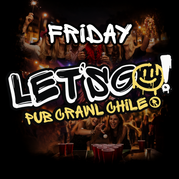 let´s go! pub crawl chile "viernes 11 septiembre"