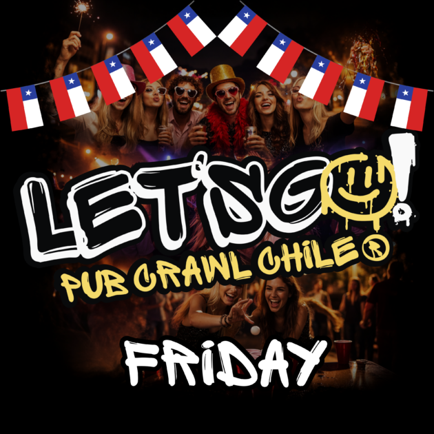 Let's Go! Pub Crawl Chile "viernes 18 septiembre"