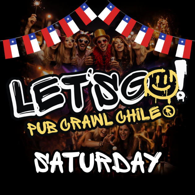 Let's Go! Pub Crawl Chile "SABADO 19 septiembre"