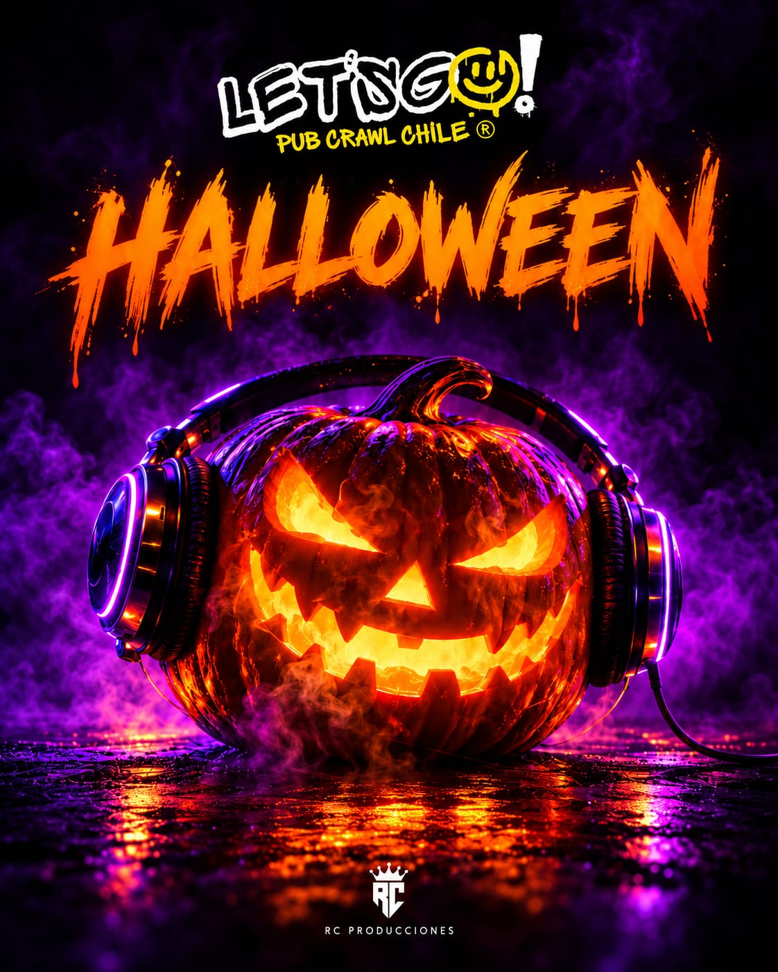 Let´s go! pub crawl chile " halloween party " - early bird - phase 1
